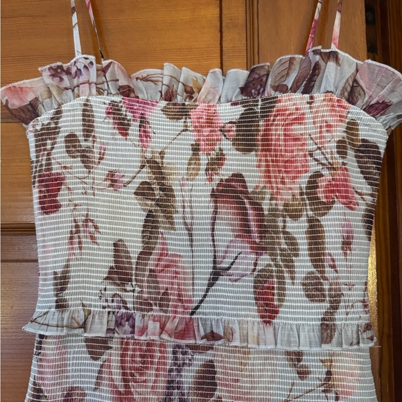 Floral Ruffle Dress - Picture 2 of 5